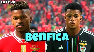 Benfica Faces and Ratings EA FC 24