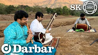 World's First Hindustani & Carnatic VR360 Video | Purbayan & Shashank |  Raag Charukeshi