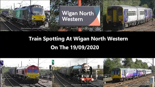 (HD) WCML Train Spotting At Wigan North Western On The 19/09/2020