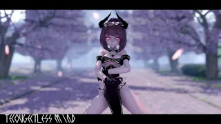 {MMD x Astel The Succubus} Liu Zhi Jia – DA DA DA (刘至佳 - 歌词)