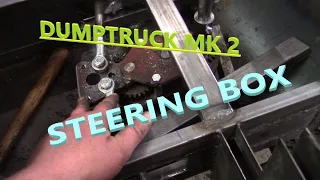 Homemade Dump truck MK2 steering and seat