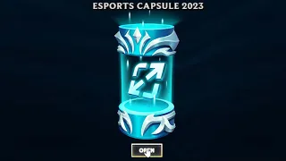 the first esports capsule of 2023 (very exciting)