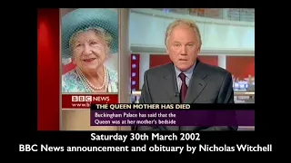 The Queen Mother's Death | BBC News obituary | 30th March 2002