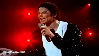 Michael Jackson Billie Jean Live Auckland (Rare)  Enhanced & Remastered 2k (1440p) Full screen DTS