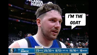 LUKA DONCIC 73 Points vs EMBIIDs 70 🏀 GOAT DEBATE