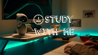 1-HOUR STUDY WITH ME🌛/ Study with chill music tonight☕️ / 勉強動画 / 作業用 / Relaxing Lo-Fi