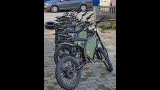 Електровелосипеди | електробайки Eleek Atom Military для ЗСУ