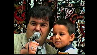 Raxmatjon Qurbonov - Samarqandda to‘yda 1999-yil (Zarif Azizov arxividan)