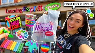 Fidget Toy Shopping at Learning Express + Store Bought Slime