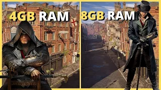 🔥4GB RAM vs. 8GB RAM Test in 5 Games | Performance Comparison #2