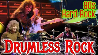 80s Hard Rock Backing Track 85 BPM Drumless with Click | Yngwie Malmsteen Whitesnale Dream Theater