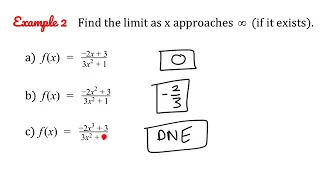 Limits at Infinity and Limits of Sequences