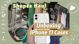 Unboxing Iphone 11 Cases｜Shopee Haul