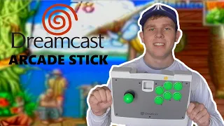 Sega Dreamcast Arcade Stick Review and Capcom Fighting Collection!