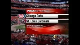 148 (DH-Gm 1) - Cubs at Cardinals - Saturday, September 15, 2007 - 12:10pm CDT - WGN