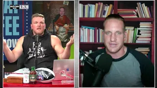 AJ Hawk starts a fire on The Pat McAfee Show