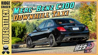 💰 Luxury Performance Touge Downhill — Mercedes-Benz C300 Turbo Taxi