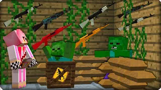 💣Нашли склад с оружием [ЧАСТЬ 40] Зомби апокалипсис в майнкрафт! - (Minecraft - Сериал)