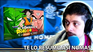 Reacciono a "EL Homenaje A AKIRA TORIYAMA" de TE LO RESUMO ASÍ NOMÁS 🍿👨🏻‍🚀