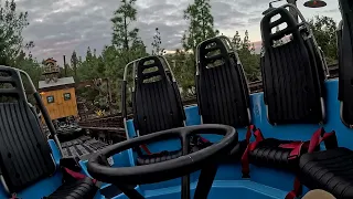 Grizzly River Run - Ride, Disney California Adventure, Full Ride POV,  solo raft, Last of 2023, 4K