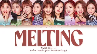 TWICE (트와이스) - 'Melting/Ice Cream (녹아요)' Color Coded Lyrics/가사 (Han/Rom/Eng)