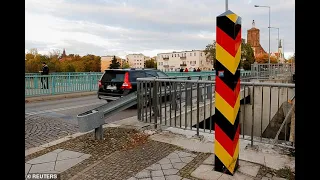 Armed group of 50 far-right German vigilantes are stopped by police from patrolling Polish border to