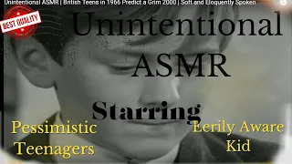 Unintentional ASMR | Bleek Future for These 60s British Teens and Kids  | Soft Spoken