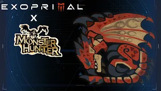 Exoprimal PC: Monster Hunter Collab | Rathalos Boss Fight