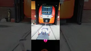 Маша тянет  поезд 🚆