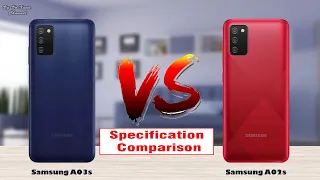 Samsung Galaxy A03s vs Galaxy A02s | Specification Comparison