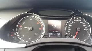 Audi A4 b8 3.0 tdi Quattro acceleration