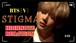 All YouTubers' reaction to BTS V HIGH NOTE IN STIGMA  #bts#v#kimtaehyung#btsstigma#kpop