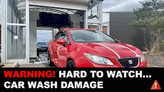 Why You Should NOT Use A Car Wash! Aspect Corundum Ceramic Test #9H #Coating #Detailing