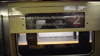 Flatbush Avenue Bound R62 2 Train Ride: Times Square-42nd Street To 34th Street