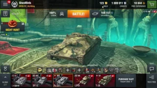 WOT blitz Halloween Event t6 dracula tank finishing with Ru 251