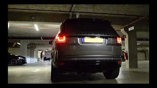 Range Rover SVR Ride - Loud Accelerations, REVS & Tunnel