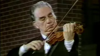 Oscar Shumsky plays Johannes Brahms: Violin Concerto in D major, Op.77. (1979 Live)