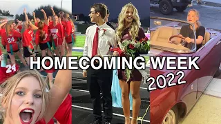 HOMECOMING SPIRIT WEEK VLOG! | powderpuff, spirit days, hoco princess!