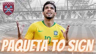 PAQUETA TO SIGN | Hammers set to break transfer record on Brazil international