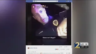 Viral video shows police giving weed back to driver under new guidelines