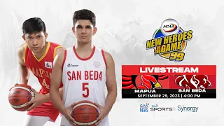 NCAA Season 99 | MAPUA vs SAN BEDA (Men's Basketball) | LIVESTREAM