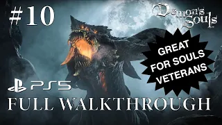 DEMON'S SOULS PS5 REMAKE FULL WALKTHROUGH | Part 10 - Dragon God and first Black Phantom Down!!