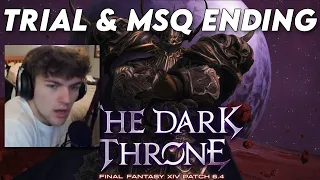 6.4 Golbez Trial, MSQ Ending Reaction! FFXIV Patch 6.4 (Final Fantasy XIV)