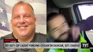 Off-Duty Cop PUNCHES Civilian, Plays Dumb While Desperately Trying To Escape Charges