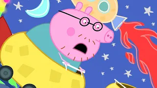 Daddy Pig Rides a Rollercoaster 🐷🎢