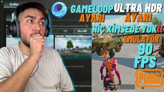 PUGB MOBİLE EMULATÖR GAMELOOP AYARLARI ULTRA HDR 90 FPS AYARLARI HİÇ KİMSEDE YOK!!!😧