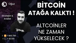 Bitcoin Atağa Kalktı ! | Altcoinler Ne Zaman Yükselecek ? | Son Durum ?