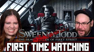 Sweeney Todd... (2007) Movie Reaction | His FIRST TIME WATCHING | Tim Burton | Johnny Depp