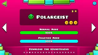 Playing random levels in GD and almost finished polargeist