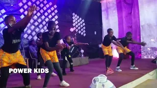 power kids I serve the living God dance cover by Mercy Chinwo